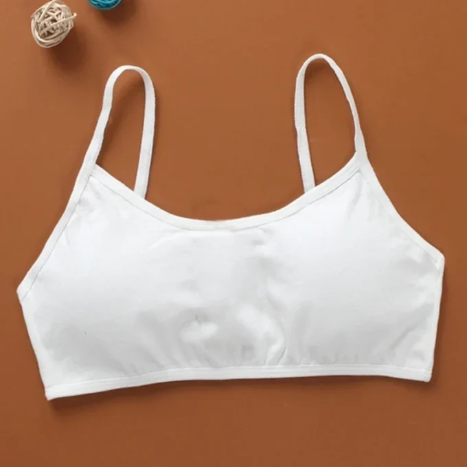 Seamless cotton Underwear without Steel Rings Thin Cotton and Sports Summer Bra Double Layer Suspender Breathable Sponge Pad